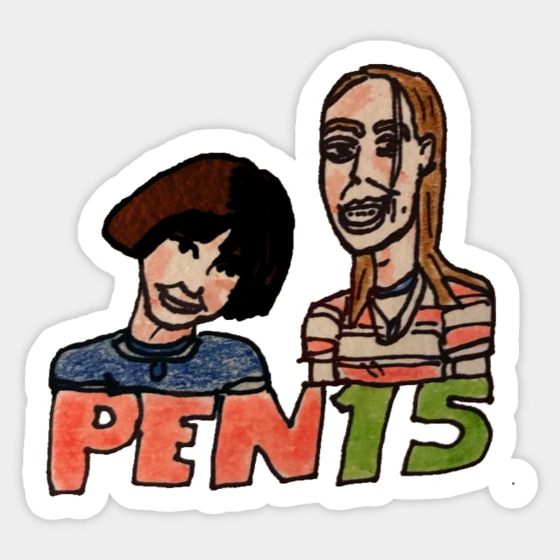 pen15 Sticker by MattisMatt83